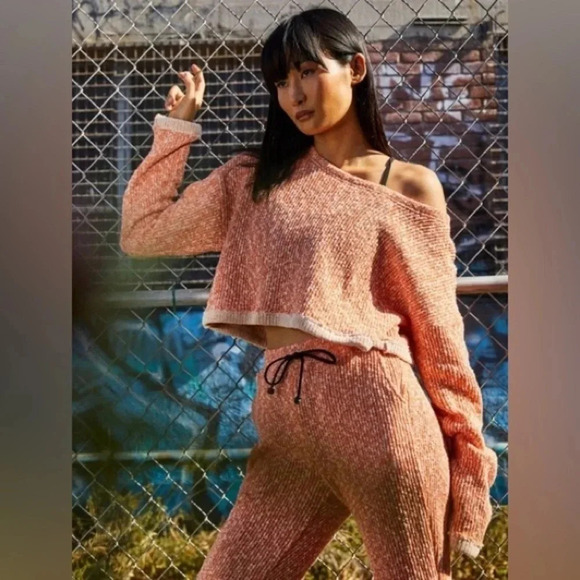 KORAL Valor Long Sleeve Oversized Crop Top XS S - Picture 6 of 15